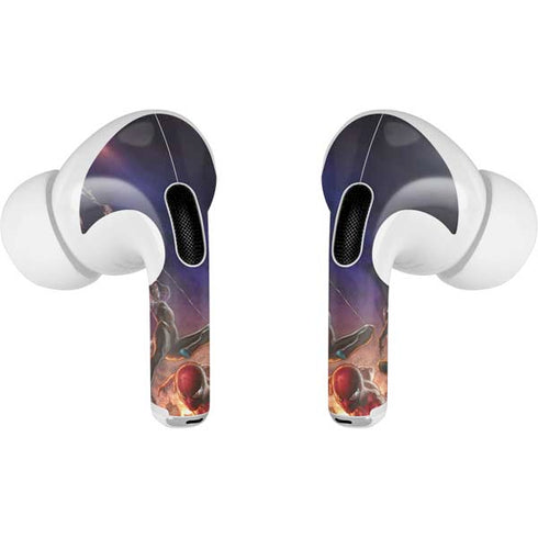 Marvel Spiderman Group Wall AirPods Skins